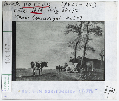 Vorschaubild Paulus Potter: Kühe. Kassel, Gemäldegalerie 